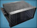 KU OP48X96L057 96x48x63mm BLACK FOR PANEL