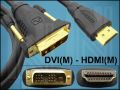КАБЕЛ HDMI(M)-DVI-D(M) GOLD 551 5M ф6,7mm