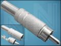 КОНЕКТОР RCA-M 10-0015 SILVER ЩИВТОВ ПРАВ