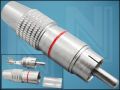КОНЕКТОР RCA-M 10-0019R SILVER ЩИВТОВ ПРАВ
