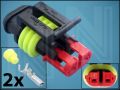 СЪЕДИНИТЕЛ 2pin AMP-282080-1 24V IP67 ГНЕЗДОВ