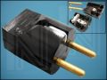 ЩЕПСЕЛ 16A 250V ШУКО ЧЕРЕН БАКЕЛИТ