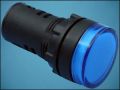 ИНДИКАТОРНА ЛАМПА 24V AD56D-22-B-24 ф21 СИНЯ