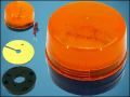 СИГНАЛНА БЛИЦ ЛАМПА 12V ОРАНЖЕВА/ORANGE