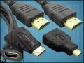 КАБЕЛ HDMI(M)-HDMI(M)+MINI+MICRO GOLD 1,5M ф6mm